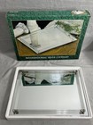 International Silver Company Silver Plate Mirrored Vanity Tray  15x12 New In Box