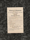 Rare Harry Coleman Band Instruments Victorian Trade Card Missenharter Excelsior