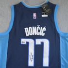 Luka Doncic Autographed Signed Jersey Beckett Loa Dallas Mavericks Lakers Nba