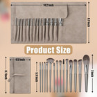 Makeup Brushes  14 Pcs Professional Makeup Brush Set  Eye And Face Foundation Br