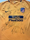 Atl  tico Madrid Team Signed Shirt 2019   Jo  o F  lix  Costa  Oblak