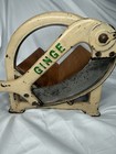 Vintage Ginge Danish Cast Iron Bread Slicer Guillotine Cutter Antique 1900-1919