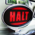 Halt Stop Light Sign Illuminated Sign Brake Light For Porsche Vw Mercedes Aac155