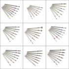7pcs Nail Art Grinding Drill Bits Electric Manicure Machine Diamond Bullet Bit   
