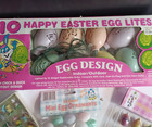 Vintage Lot Of Nip Easter Decor - Includes Egg Lights And 3 Packs Of Ornaments
