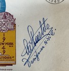 Lw Staehle Autographed United Nations  1949  Staehle mastercraft  Cacheted Cover