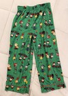 Peanuts Snoopy Charlie Brown Christmas Pj Set Girls Xs 4 5 Green Holiday 2 Pc