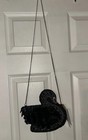 Viral Beaded Black Swan Crossbody Bag Clutch Purse From India To You  Nwt