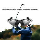 New Clip Cap Polarized Flip Up Uv 400 Sunglasses For Golf Fishing Cycling Us