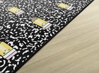 Flagship Carpets School Days Pencil Spots Educational Area Rug 5  X 7 6 