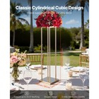 Wedding Flower Stand 10pcs 31 5-inch Column Floral Metal Laminate Party Birthday