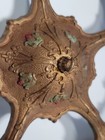 Lasalle Polychrome Ceiling 5 Light Fixture Art Deco 15 25  Rosette 1920s Antique