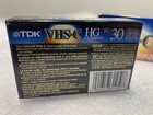 Tdk Vhs-c Tc-30hg Ultimate Camcorder Compact Video Cassette Tapes - Lot Of 2