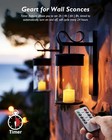 12 Pack Flameless Led Votive Tealight Candles With Timer Remote
