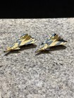 Vtg 1989 Kenner Mega Force Die-cast Metal Jet  lot Of 2  - Camo Fighter Kpt89