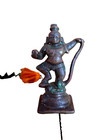 Indian Bronze Statuette Shrine Deity Pendant Godgess Devotional Early Antique