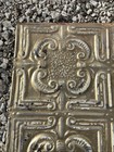 Antique Metal Tin Ceiling Tile 24    X 24  Salvaged Vintage 