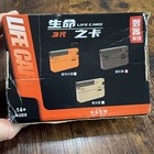 Life Card Nib Toy Pistol Foldable Blaster 14 And Up Black Color New W  Open Box
