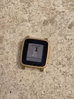 Pebble Time Steel Smart Watch 511 Stainless Steel Body Gold      Working   