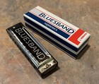 Hohner Bluesband Harmonica Key Of C 10hole Diatonic Stainless Steel Original Box
