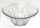 Heavy Antique Hand Blown Decorative Glass Bowl