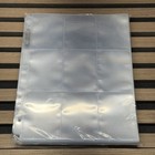 50 Ultra Pro Platinum 9-pocket Card Pages Sheets Protectors Baseball Refill Used