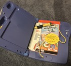 Leap Pad Plus Writing Learning System  Books  Cartridges   Carry Case Untested