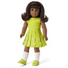 American Girl Outfit Melody s Daisy Green Dress Shoes Socks For 18  Doll New