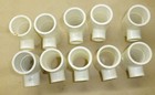 Lot Of 10 Pvc T Tee Fitting 1  X 1 2  Slip X Threaded X Slip