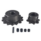 Jackshaft Sprockets 40 41 420 Chain 5 8  Bore 14 Tooth   8 Tooth 3 16  Keyway