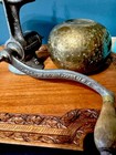 Vintage L f  c  Universal No  1 Meat Grinder    early 1900s Cast Iron Kitchen Tool