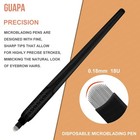 Eyebrow Tattoo Disposable Microblading Pen For Permanent Makeup 0 18mm 18u
