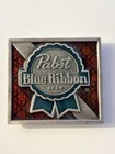 Vintage 1975 Pabst Blue Ribbon Beer Belt Buckle Bergamot Brass Works