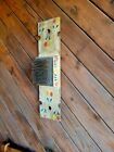 Antique 19th Century Hand Painted Wool Flax Comb Hatchel Great Primitive Tool