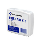 First Aid Only Personal First Aid Kit  Plastic Case  13 Pc