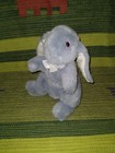 Dakin Gray Plush Bunny Vintage Stuffed Animal Toy Easter 10  1989