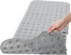 Bathtub Mats For Shower Tub  Extra Long Non-slip 39 X 16 Inch Bath Mat With Drai
