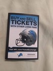 2010 Detroit Lions  nfl  Calvin Johnson Official Team Pocket Schedule