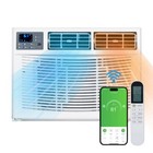 12000 Btu Window Air Conditioner With Heat  Wifi Ac Unit   Heater Combo W remote