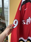 1998 Switzerland National Hockey Team  9 Nike Authentic Home Jersey Size 56