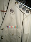 Wwii Ww2 British Royal West Surrey Regiment Captain s Tunic Khaki Complete Nice