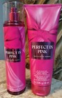Bath   Body Works Perfect In Pink Body Mist Spray   Body Cream Set Of 2 New 