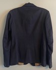Bernard Weatherill English Show Coat Womens 10l Blue Pinstripe Millers Hunt