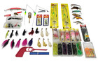 Vintage Flambeau Adventurer 1822 Fishing Tackle Box With Lures Jigs     Lot