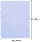 Happybeeyo 100pcs Shrink Wrap Bags For Gift Baskets24x32 Inches 2 Mil Thick Pvc