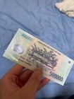 Brand New 500 000 Vietnamese Dong Vnd Polymer Banknote Uncirculated  500k Vnd 