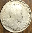 1902 H Canada Silver 5 Cents Coin