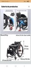 Roumvizy Manual Wheelchair Foldable Ergonomic Aluminum Black Red