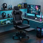 Ergonomic Gaming Chair Recliner With Lumbar Support  Footrest   Headrest