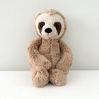 Jellycat Bashful Sloth Plush 11    Stuffed Animal Toy Hard Eyes Brown Retired